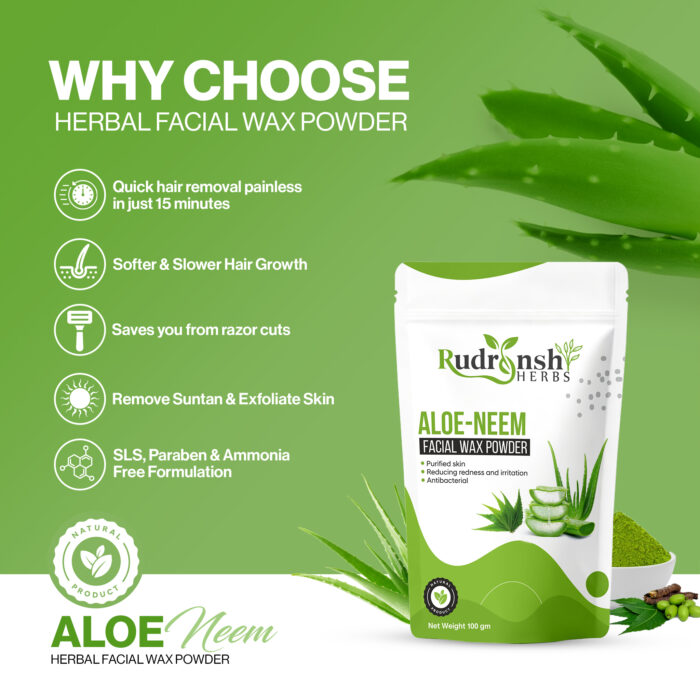 Aloe Neem Facial Wax 3